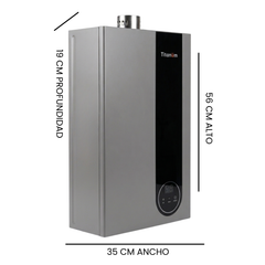 Calentador Titanum 12 Litros Tiro Forzado Digital Modulante