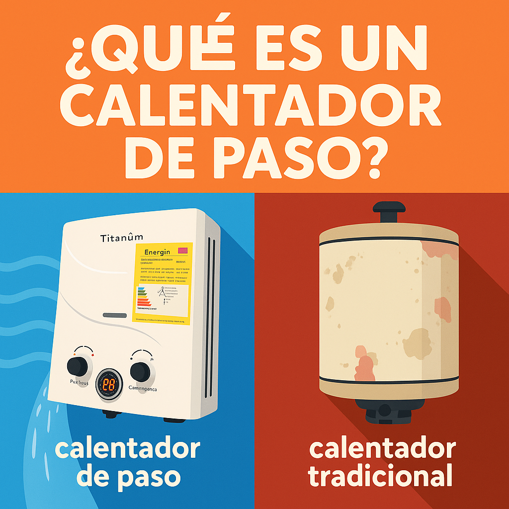Qué es un calentador de paso